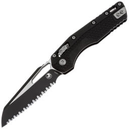 Нож Microtech MSI Ram-Lok serrated black сталь M390MK рукоять Black Polymer (210T-3PMBK)