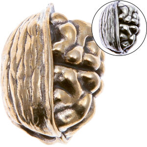 Бусина темлячная Black Raven Крепкий орешек (Bronze) (BR-019/BR-020)
