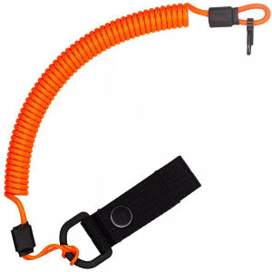 Страховочный шнур CORD с креплением на ремень (Black)