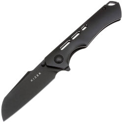 Нож Kizer Crest black сталь S35VN рукоять Black Titanium