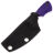 Нож UralEDC ППШ сталь Elmax рукоять Purple G10