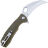 Нож Honey Badger Claw L сталь D2 рукоять Green FRN