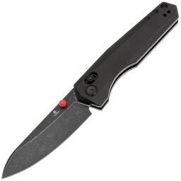 Нож Tenable Beaver blackwash сталь NItro-V рукоять Black Aluminum