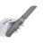 Нож Kunwu Chad stonewash сталь PM-60 рукоять Gray Ti