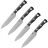 Набор кухонных ножей Benchmade Table Knife Set 4шт сталь CPM-154 рукоять Black G10 (4001)