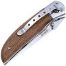 Нож складной Кизляр Ирбис сталь AUS-8 сатин рукоять орех/притины (011110)