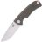 Нож SOG Tellus ATK stonewash сталь Cryo 440C рукоять OD Green GRN (11-06-01-43)