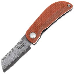 Нож Mcusta Petit сталь VG-10/Damascus рукоять Orange/Blue Micarta (MC-0213D)
