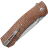Нож Viper Safe stonewash сталь M390 рукоять Burlap Brown Micarta (V6016IM3D)
