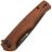 Нож Sencut Crowley blackwash сталь D2 рукоять Guibourtia Wood (S21012-5)