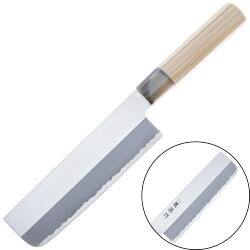 Нож кухонный Fuji Cutlery Накири сталь Stainless steel рукоять магнолия (FC-580)