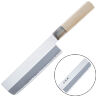 Нож кухонный Fuji Cutlery Накири сталь Stainless steel рукоять магнолия (FC-580)