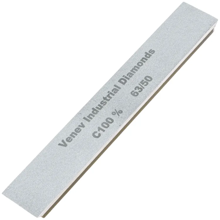 Брусок алмазный 63/50 мкм 150*25*6мм 100% на подложке (ВеневАлмаз)