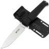 Нож Kizlyar Supreme Sturm сталь AUS-8 Stonewash рукоять Black G10