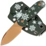 Нож Kizer Drop Bear fixed Drop Point Christmas collection сталь D2 рукоять G10