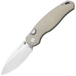 Нож Kizer Phoca BD satin сталь 14C28N рукоять Grey Aluminium