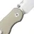 Нож Kizer Phoca BD satin сталь 14C28N рукоять Grey Aluminium
