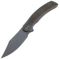 Нож WE Knife Snick сталь CPM-20CV рукоять Gray Ti/Dark Green Micarta (WE19022F-5)