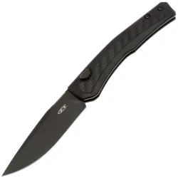 Нож ZT 0556 black сталь MagnaCut рукоять Black Titanium/Carbon Fiber
