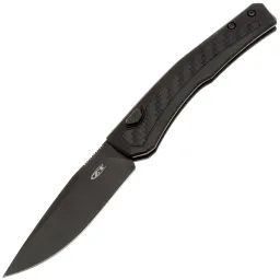 Нож ZT 0556 black сталь MagnaCut рукоять Black Titanium/Carbon Fiber