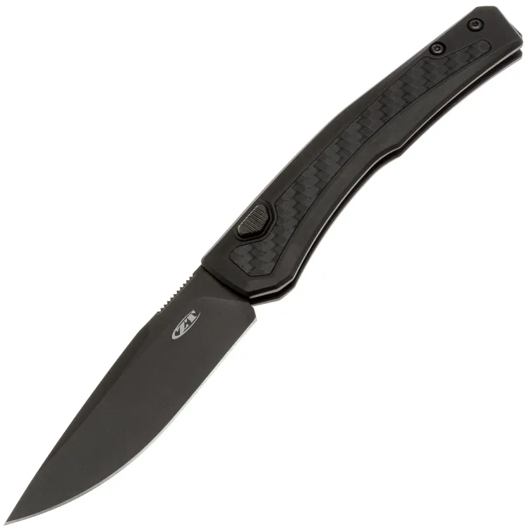 Нож ZT 0556 black сталь MagnaCut рукоять Black Titanium/Carbon Fiber