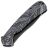 Нож Petrified Fish Rogue blackwash сталь 154CM рукоять Black/White g-mascus