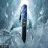 Нож Artisan Cutlery Holm black сталь AR-RPM9 рукоять Black steel/Deep blue Acrylic