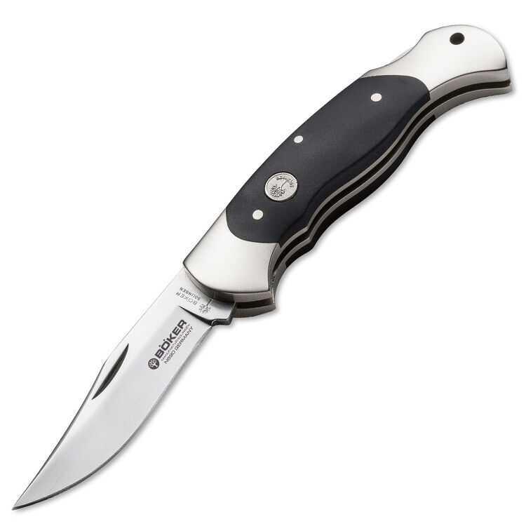 Нож Boker Scout сталь N690 рукоять нейзильбер/ABS (112033)