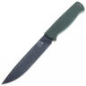 Нож Кизляр Отус сталь AUS-8 черный рукоять эластрон Олива (014306)