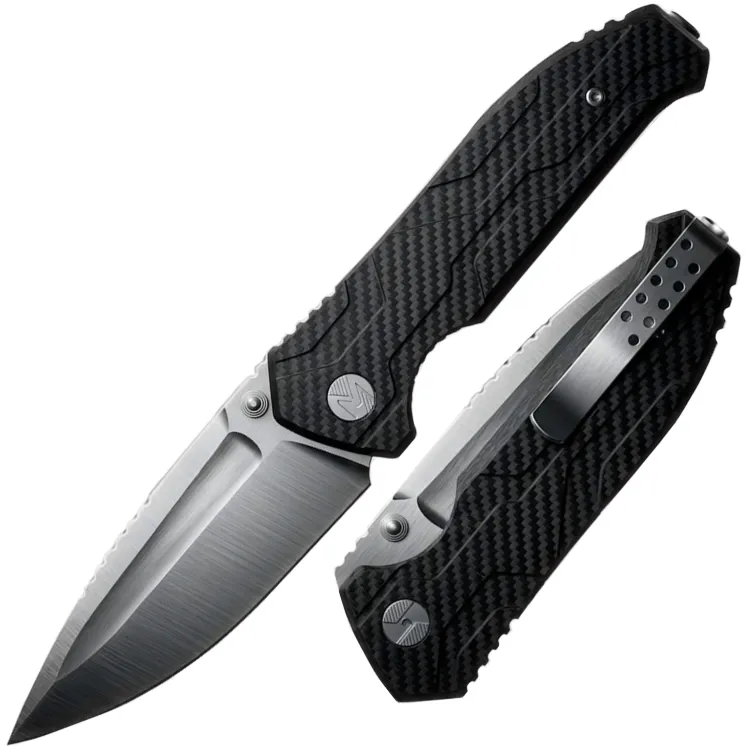 Нож Morpheus Knives Manticore сталь M390 рукоять Carbon Fiber