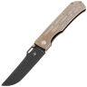 Нож Kansept Reedus blackwash сталь 154CM рукоять Brown Micarta