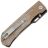 Нож Kansept Reedus blackwash сталь 154CM рукоять Brown Micarta