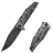Нож WE Knife Temper dark greywash сталь M390 рукоять Pixel Pattern Titanium (WE25079-3)