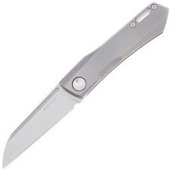 Нож Real Steel Solis Beadblast сталь N690 рукоять Titanium (7061S)