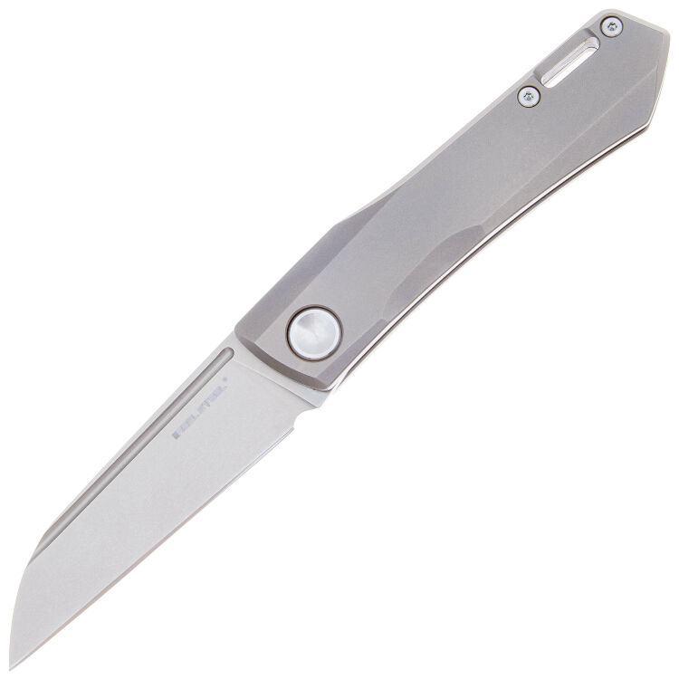 Нож Real Steel Solis Beadblast сталь N690 рукоять Titanium (7061S)