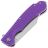Нож Daggerr Powie DL stonewash сталь 8Cr14MoV рукоять Purple FRN