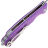 Нож Daggerr Powie DL stonewash сталь 8Cr14MoV рукоять Purple FRN