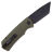 Нож Petrified Fish Beluga Tanto blackwash сталь K110 рукоять Green G10