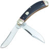 Нож Rough Rider Bow Trapper Highland сталь 440 рукоять Black Micarta (RR2327)