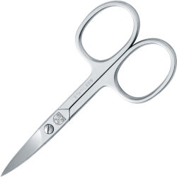 Ножницы маникюрные Due Cigni 90мм сталь stainless steel рукоять steel (2C 79/35)