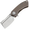 Нож Kansept Mini Korvid satin сталь S35VN рукоять Bronze Titanium