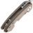 Нож Kansept Mini Korvid satin сталь S35VN рукоять Bronze Titanium