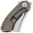 Нож Kansept Mini Korvid satin сталь S35VN рукоять Bronze Titanium