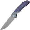 Нож Maxace Goliath 2.0 LE cталь M390 Coating hand satin рукоять Carbon Fiber Purple Haze