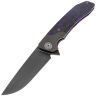 Нож Maxace Goliath 2.0 LE сталь M390 PVD/hand satin рукоять Carbon Fiber Purple Haze