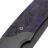 Нож Maxace Goliath 2.0 LE сталь M390 PVD/hand satin рукоять Carbon Fiber Purple Haze