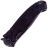 Нож НОКС Офицерский-2М Blackwash сталь AUS-8 рукоять Black G10 (320-589404)