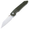 Нож Bestech Barracuda Stonewash/Satin сталь D2 рукоять Olive G10 (BG15B-1)