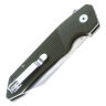 Нож Bestech Barracuda Stonewash/Satin сталь D2 рукоять Olive G10 (BG15B-1)