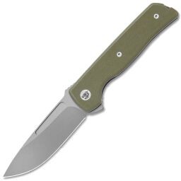 Нож Terzuola Tactical ATCF Lite Stonewash сталь Nitro-V рукоять Green G10